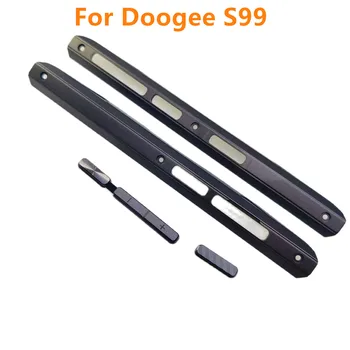 За Doogee S99 Корпус мобилен телефон Средната страна на Метална обвивка Рамка за носене на Резервни части за Броня + Бутон за регулиране на силата на звука