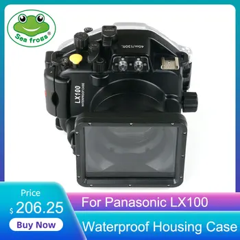 За цифров фотоапарат Panasonic LX100 калъф за гмуркане и подводен водоустойчив корпус калъф прозрачен водоустойчив капак