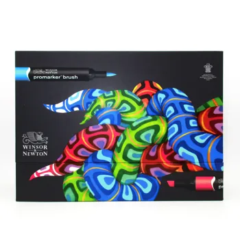 Winsor & Newton Brushmarker 48 цвята, набор от маркери Essential Collection