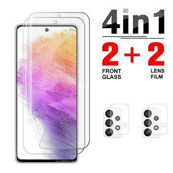 гидрогелевая филм, 4 в 1 за Samsung Galaxy A73 а a53 A33, screen protectors за Samsung A73 53 33, защитно фолио е с пълно покритие