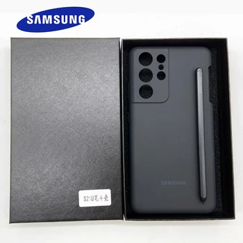Калъф S Pen За Samsung Galaxy S21 Ultra Cover С Притежателя на SPen, Силиконов Калъф, Вграден Слот за Стилетной Дръжка, Калъф За Телефон S21ultra