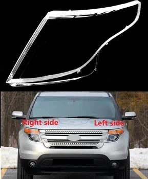 Капак на обектива фарове прозрачна обвивка, стъкло фарове, заменете оригиналните лампиони за Ford Explorer 2011 2012 2013 2014 2015