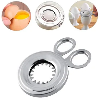 Egg Clipper Household Durable Stainless Steel Creative Portable Breakfast Sheller Kitchen Accessories за кухни полезни неща