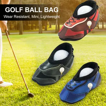 Компактен и устойчив на корозия, ярка цветна чанта за топките за голф, за любителите на голфа