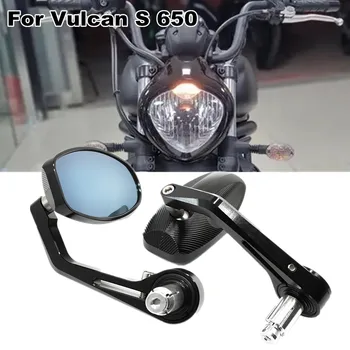 За Kawasaki Vulcan S 650 Вулкан S650 2015-2023 огледала кормило на мотоциклет с ЦПУ огледала на волана