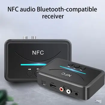 1 Комплект полезни безбарьерных устройства с изход AUX, Bluetooth-съвместим приемник, автомобилен Bluetooth-съвместими аудио музикален адаптер