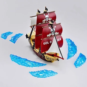 ПЪЛНОЗЪРНЕСТИ аниме Фигурки Бандай Оригиналната Колекция Great Ship Oro Jackson Модел, Украшение За Събиране на Играчки За Детски Подаръци