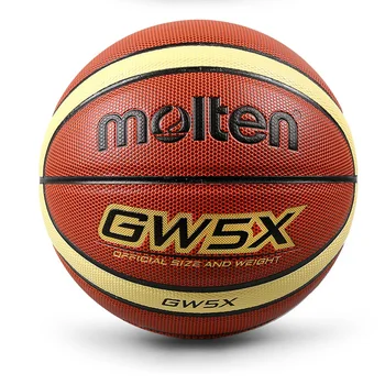 Нова марка GW5/GW5X/GM5X Баскетболно Изкуствена Кожа A +++ Качествен Баскетбол Официален Размер 5 и тегло Баскетболно Безплатна Игла и Окото